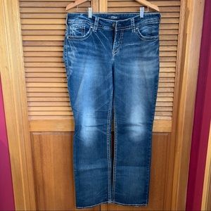 Silver jeans | Suki boot size 14
